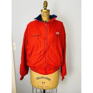 Vintage 1992 America³ America’s Cup Jacket Size M Polartec Fleece Sailing Team